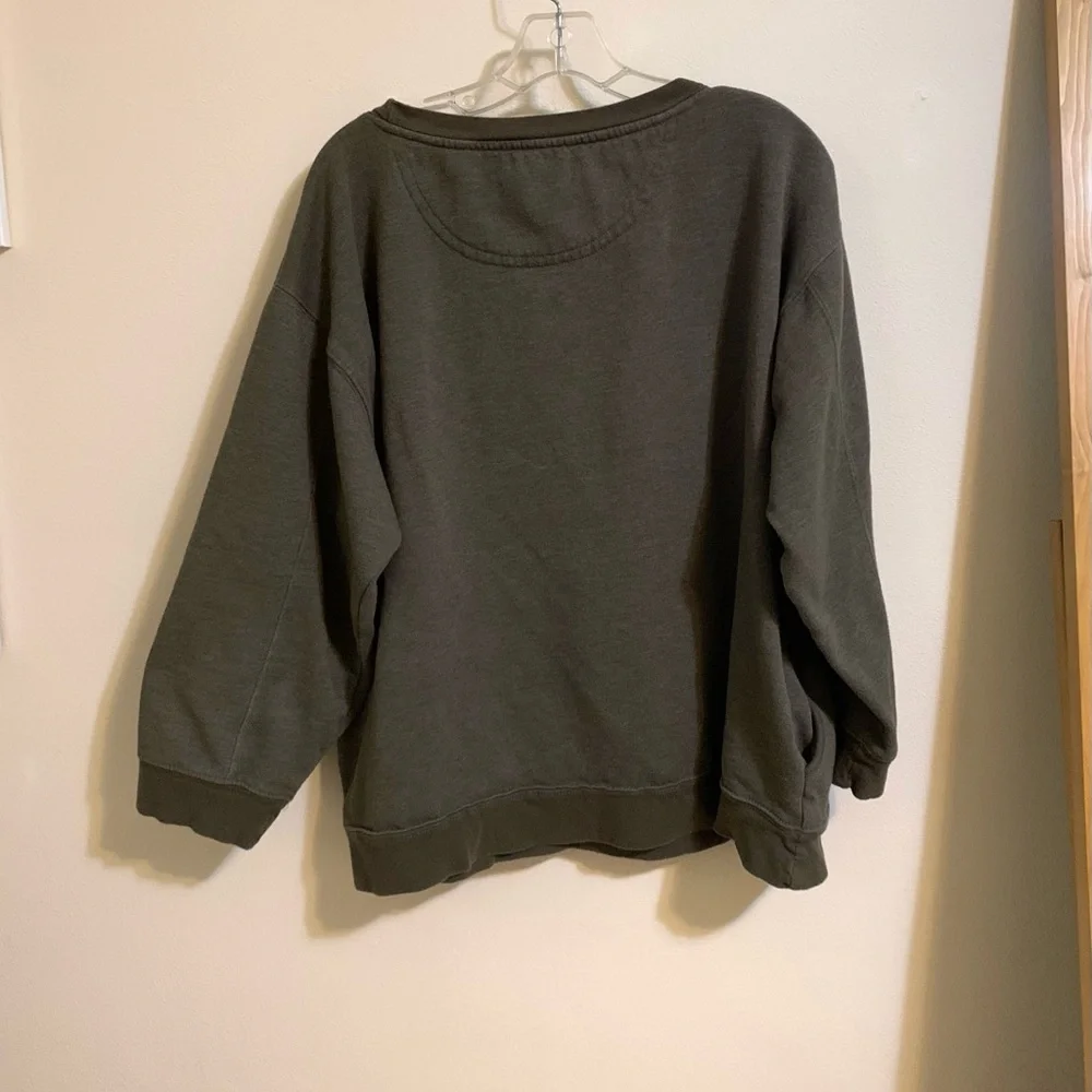 Natural Life Graphic comfy pocket sweatshirt Make a Difference Today womens XL - Picture 5 of 10